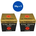 Ultronic Hair Blacking Cream Gray Cover Restoring Natural Gentle Safe 28G X. Fixed Price $39.99.