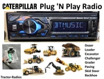 Plug & Play Caterpillar Tractor Radio Bluetooth Loader Dozer Excavator. Fixed Price $125.00.