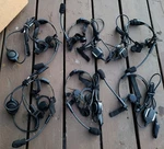 Lot Of 6 Motorola RMN5048B High-tier Temple Transducer Headset. Fixed Price $269.99.