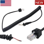 Cable Micorphone Cord For Motorola GM300 SM50 M1225 Cdm GM3188 GM3688 Radio. Fixed Price $6.95.