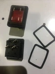 Lot Arco Switch C1353AA-RED 20-AMP 250-VAC Panel Mount Cover & Gasket. Fixed Price $37.69.